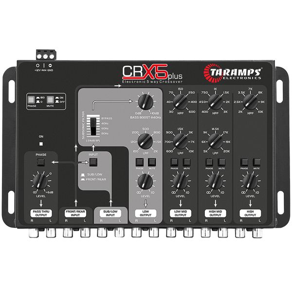 taramps-crx5-plus-five-way-audio-crossover