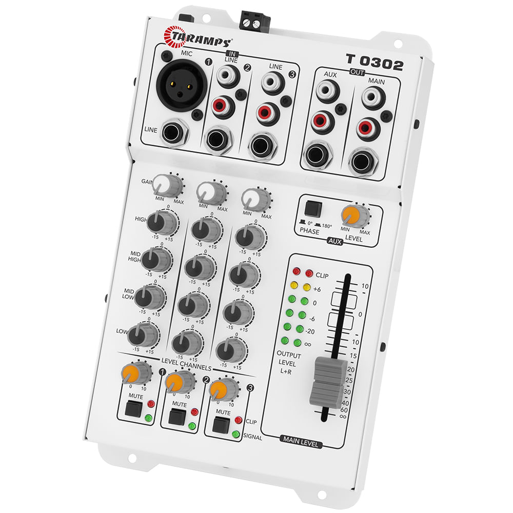 Taramps Audio Mixer T0302 - Taramps Store