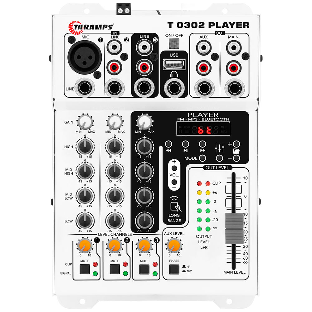 Taramps Mixer T0302 Player - Taramps