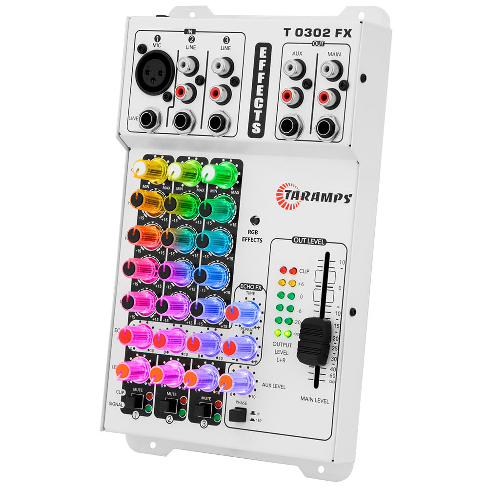 Taramps Audio Mixer T0302 Multicolor - Taramps Store