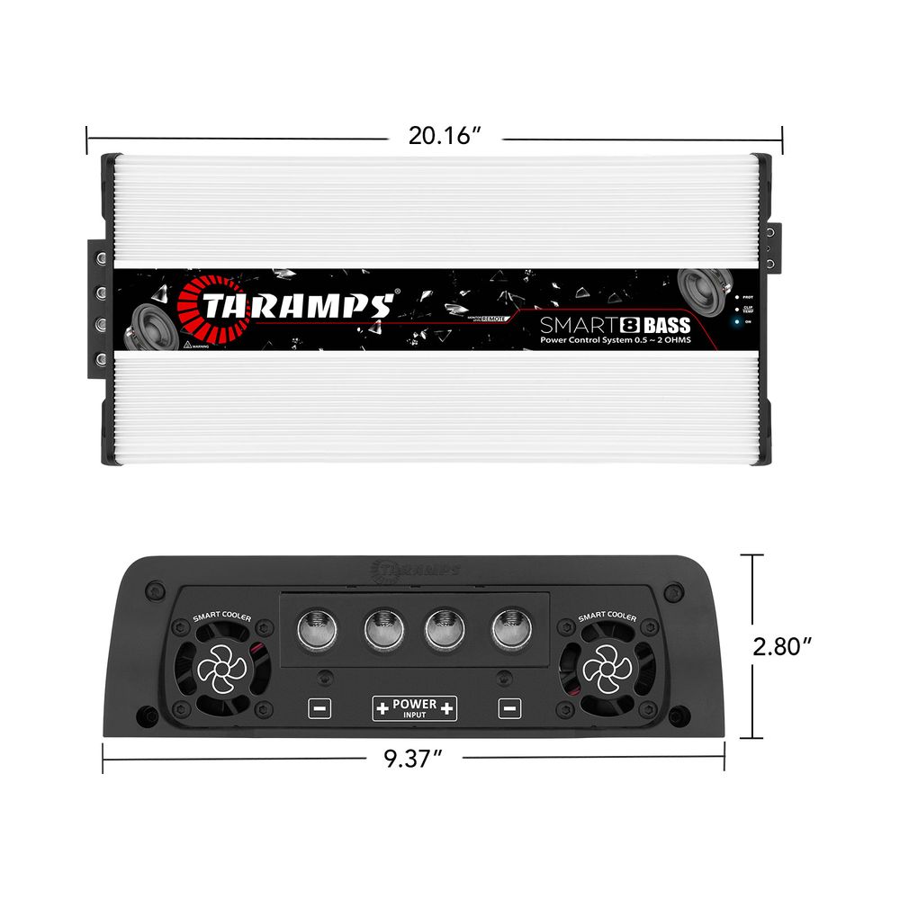 Taramps BASS800 2Ω 1ch アンプ 800W | カーオーディオ専門店