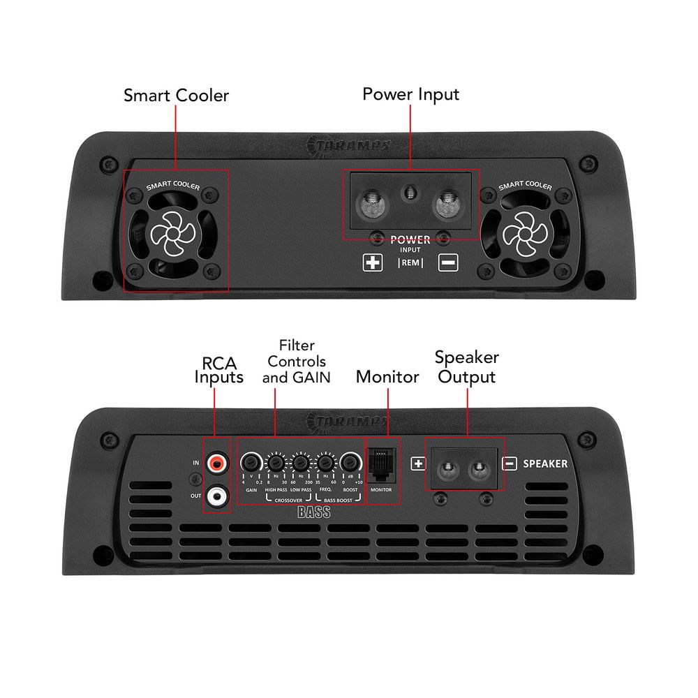 TARAMPS SMART 3 パワーコントロールアンプ　3000W 1-2Ω Amazon.com: Taramps Smart 3 Amplifier 1 to 2 Ohms 3000 Watts