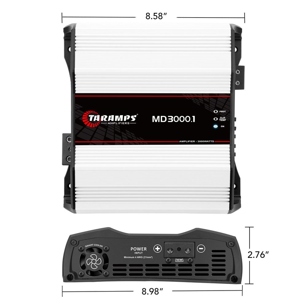 MD 3000.1 Amplifier Free Shipping Worldwide | Taramps Store