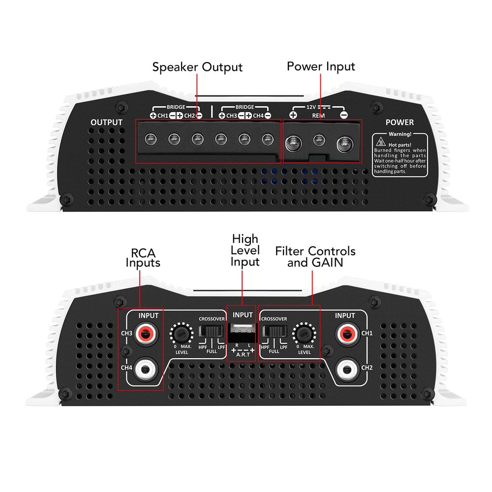 DS 800x4 Amplifier Free Shipping Worldwide | Taramps Store