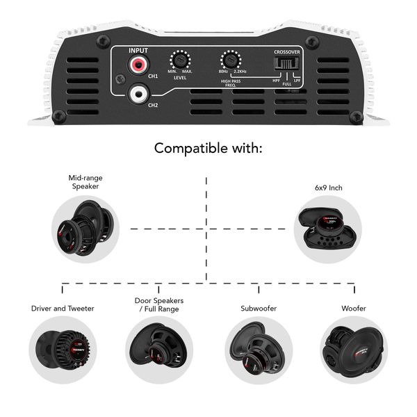 DS 800x2 Amplifier Free Shipping Worldwide | Taramps Store