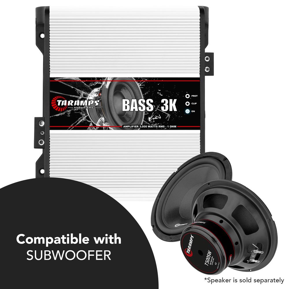 Bass 3K 3000 Amplifier Free Shipping Worldwide | Taramps Bass 3K 3000 Amplifier Free Shipping Worldwide | Taramps