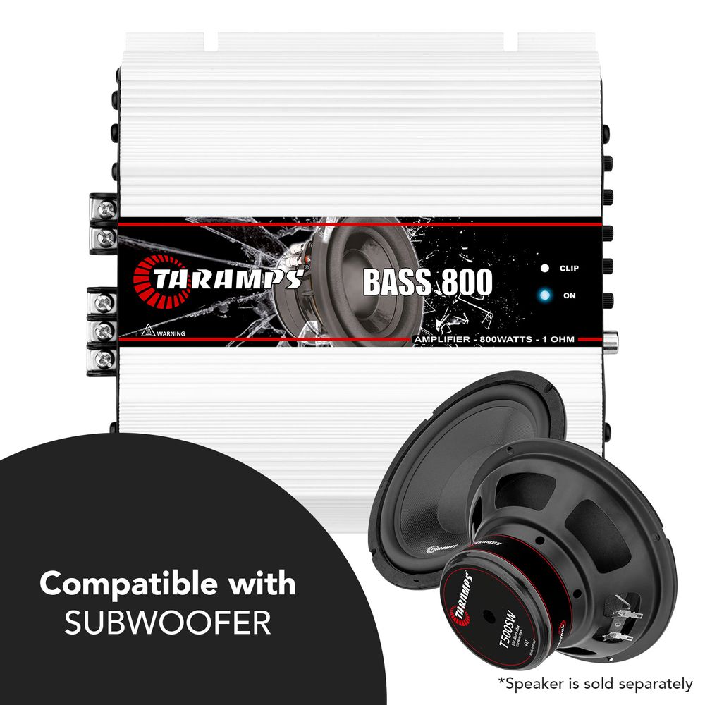 BASS 800 Amplifier Free Shipping Worldwide | Taramps Store - Taramps Store