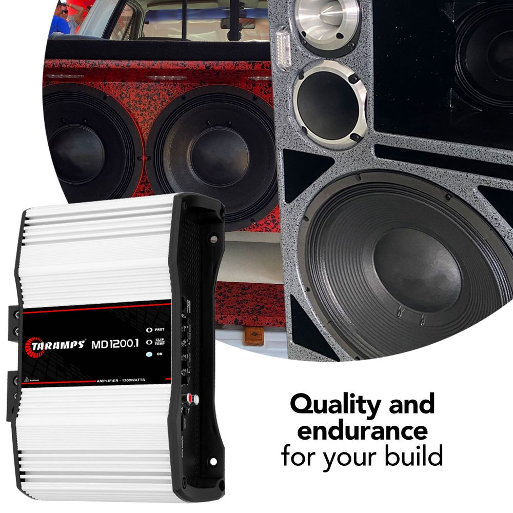 MD 1200.1 Amplifier Free Shipping Worldwide - Taramps Store