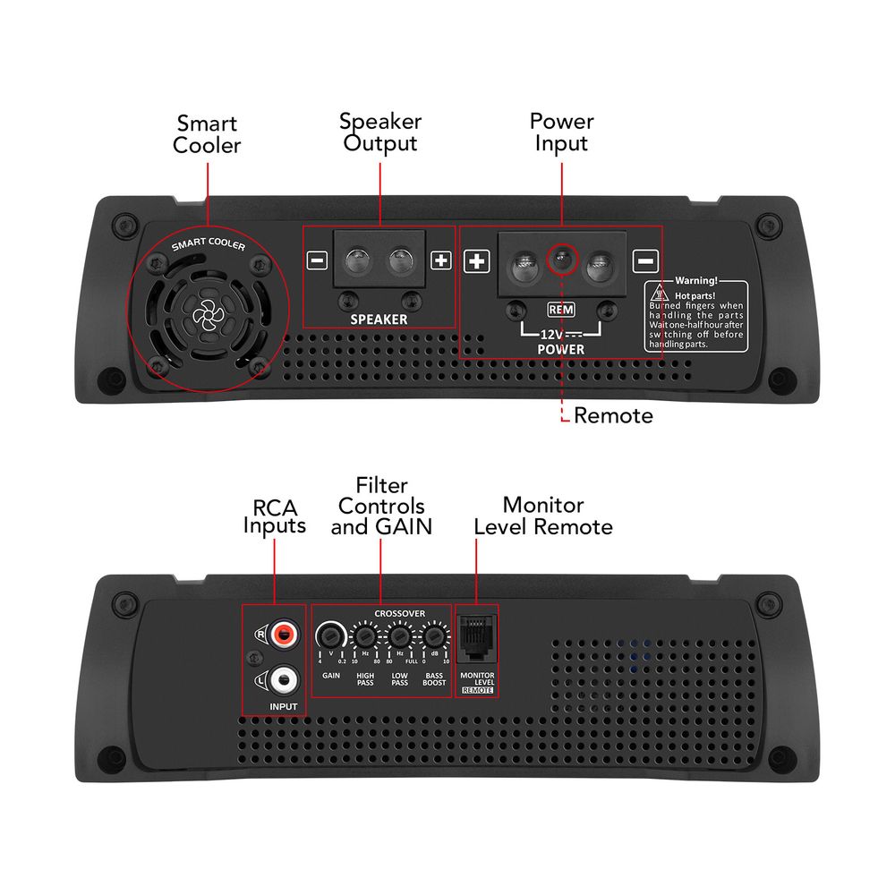 HD 3000 Amplifier Free Shipping Worldwide | Taramps Store
