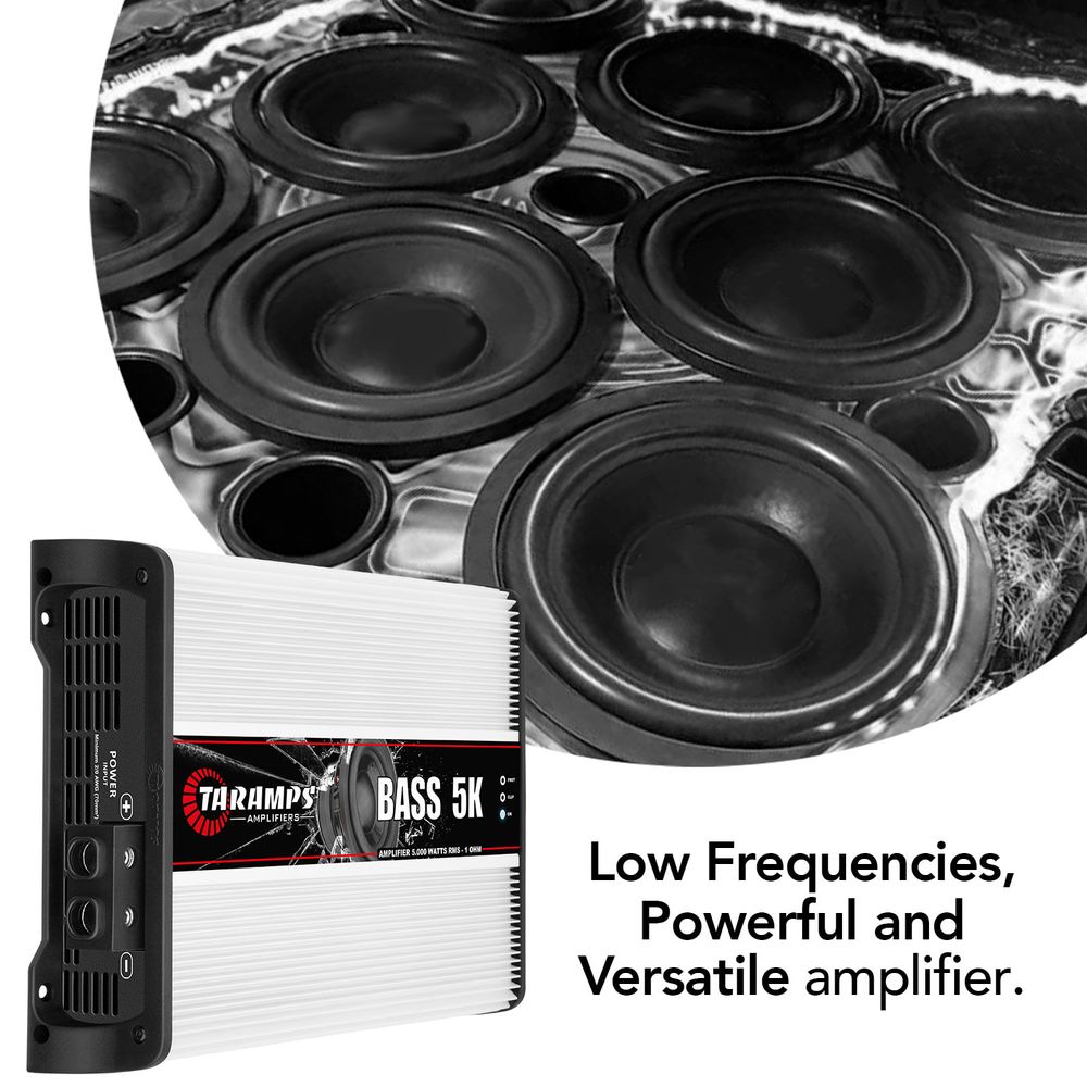 BASS 5000 Amplifier Free Shipping Worldwide | Taramps Store