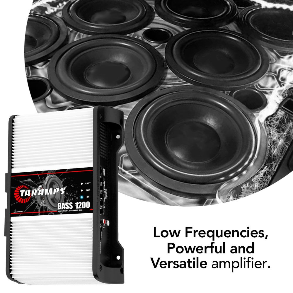 BASS 1200 Amplifier Free Shipping Worldwide | Taramps Store