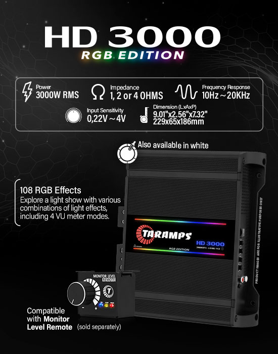 HD 3000 RGB BLACK mobile