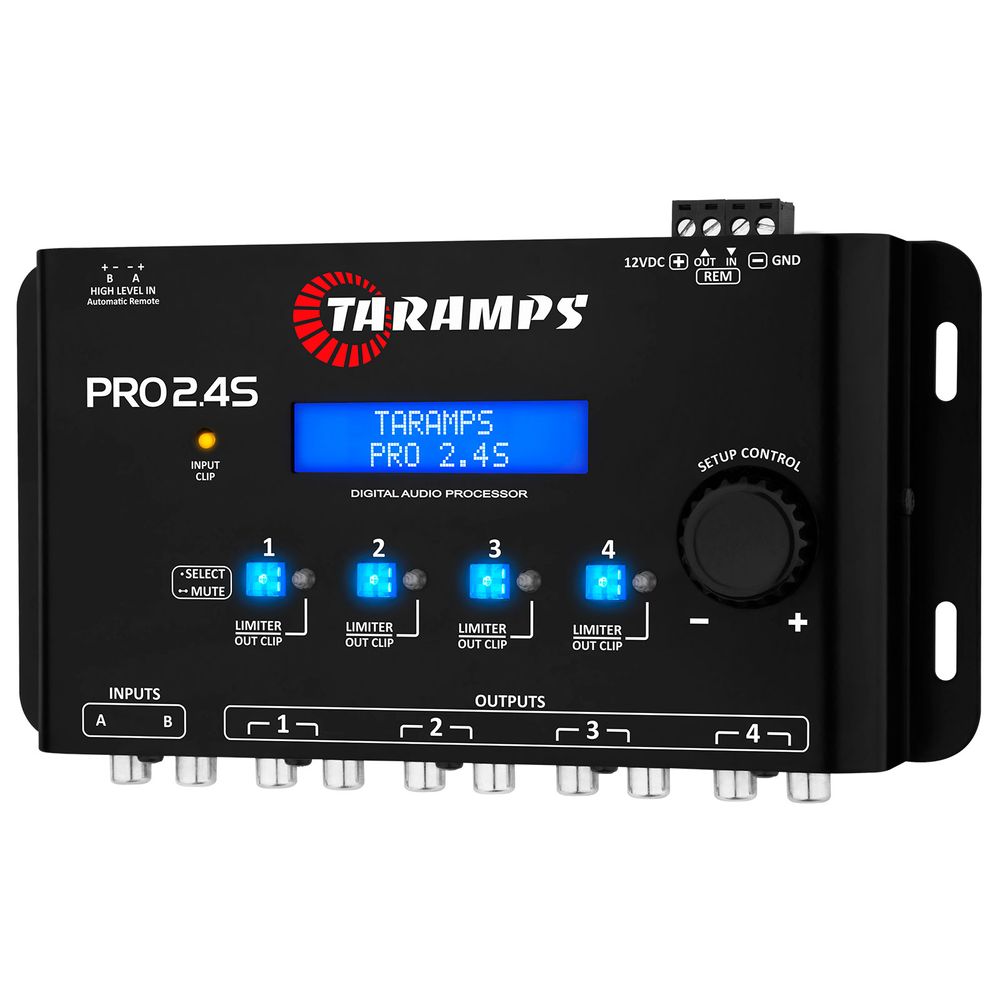 PRO 2.4 S Digital Audio Processor - Taramps Store