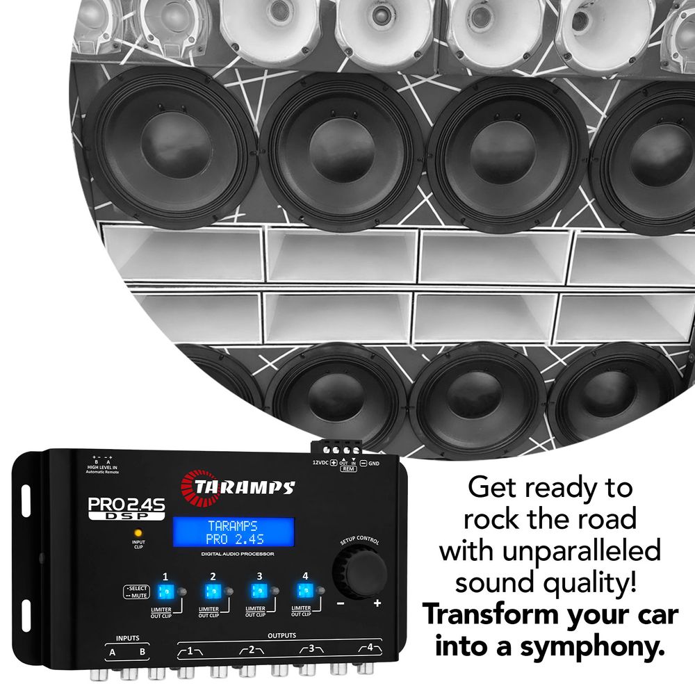 PRO 2.4 S Digital Audio Processor - Taramps Store PRO 2.4 S Digital Audio Processor - Taramps Store