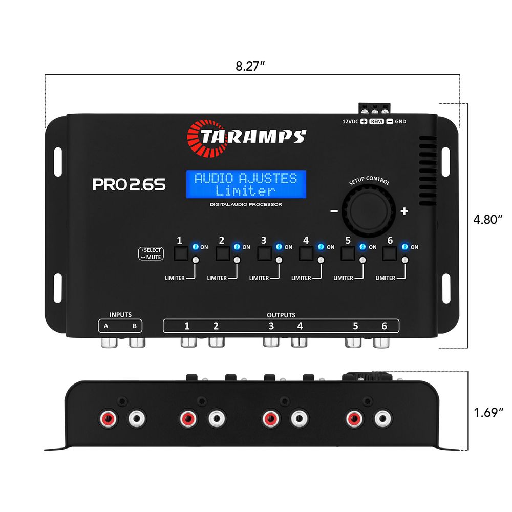 PRO2.6S TARAMPS クロスオーバープロセッサーイコライザー PRO2.6S TARAMPS クロスオーバープロセッサーイコライザー PRO2.6S