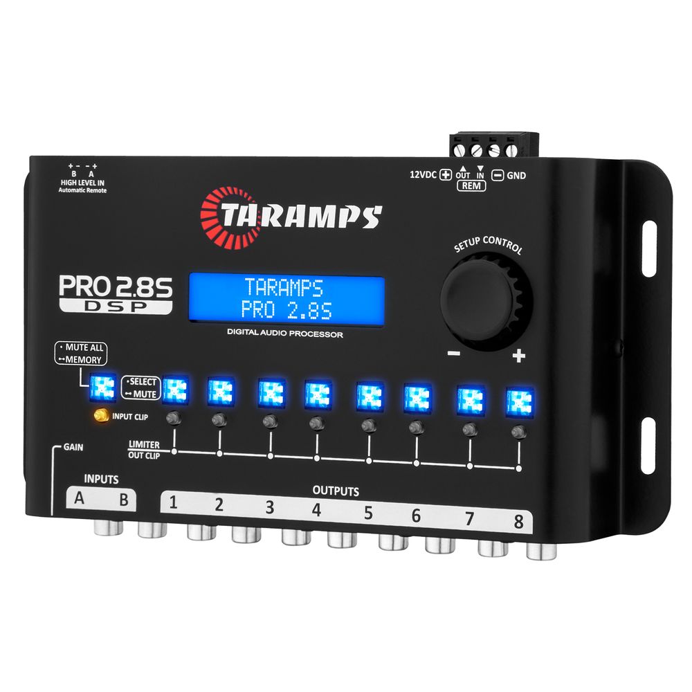PRO 2.8 S Digital Audio Processor - Taramps Store