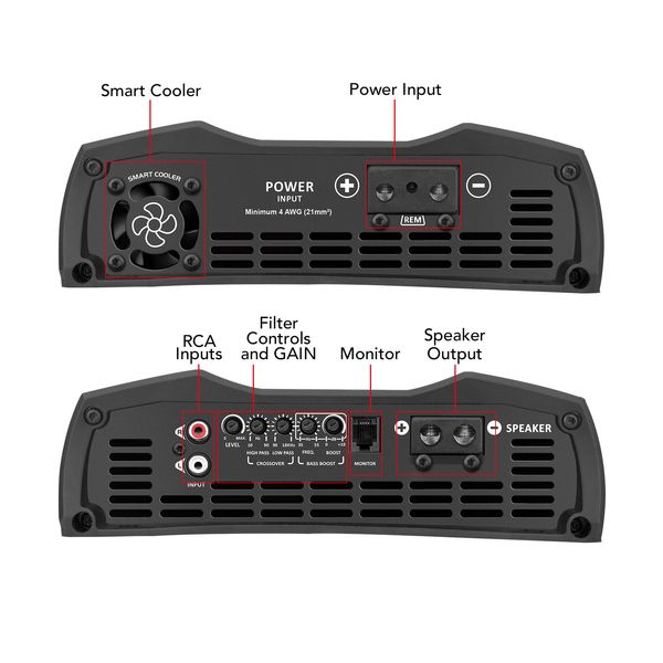MD 3000.1 Amplifier Free Shipping Worldwide | Taramps Store