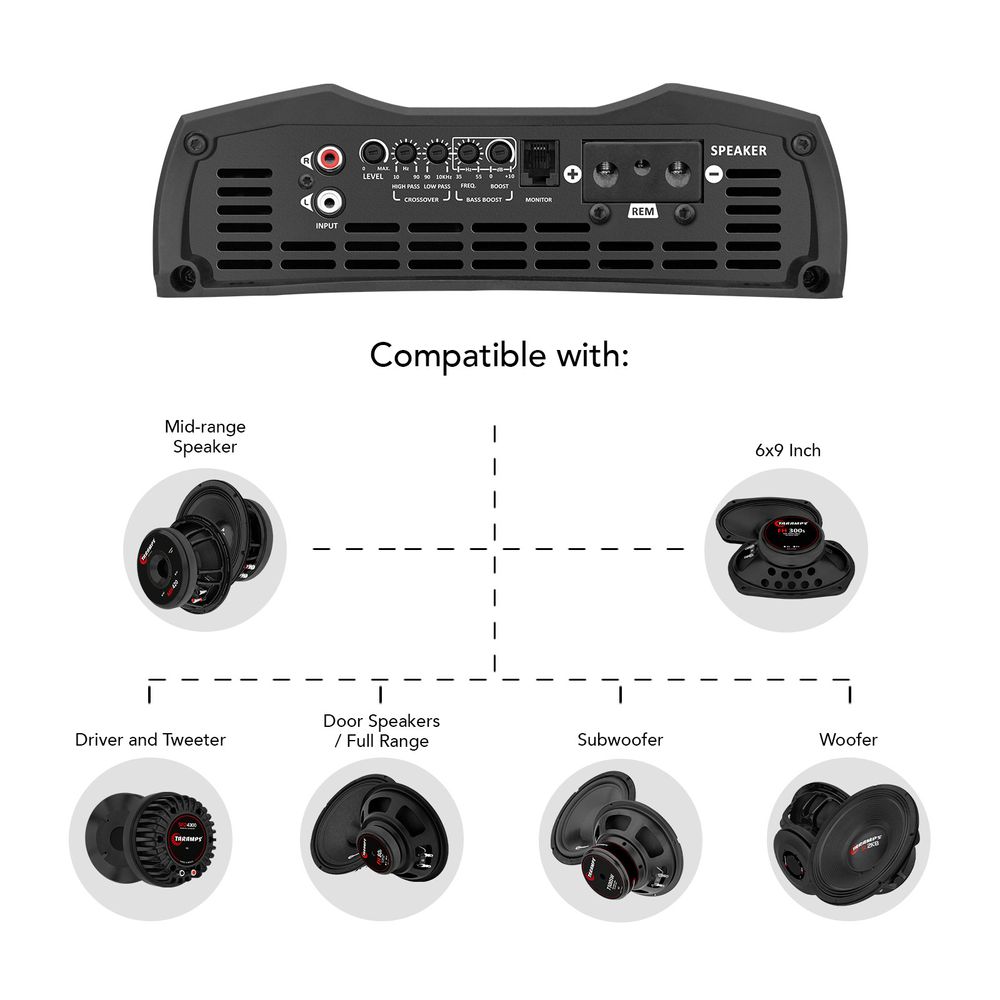 MD 5000.1 Amplifier Free Shipping Worldwide| Taramps Store