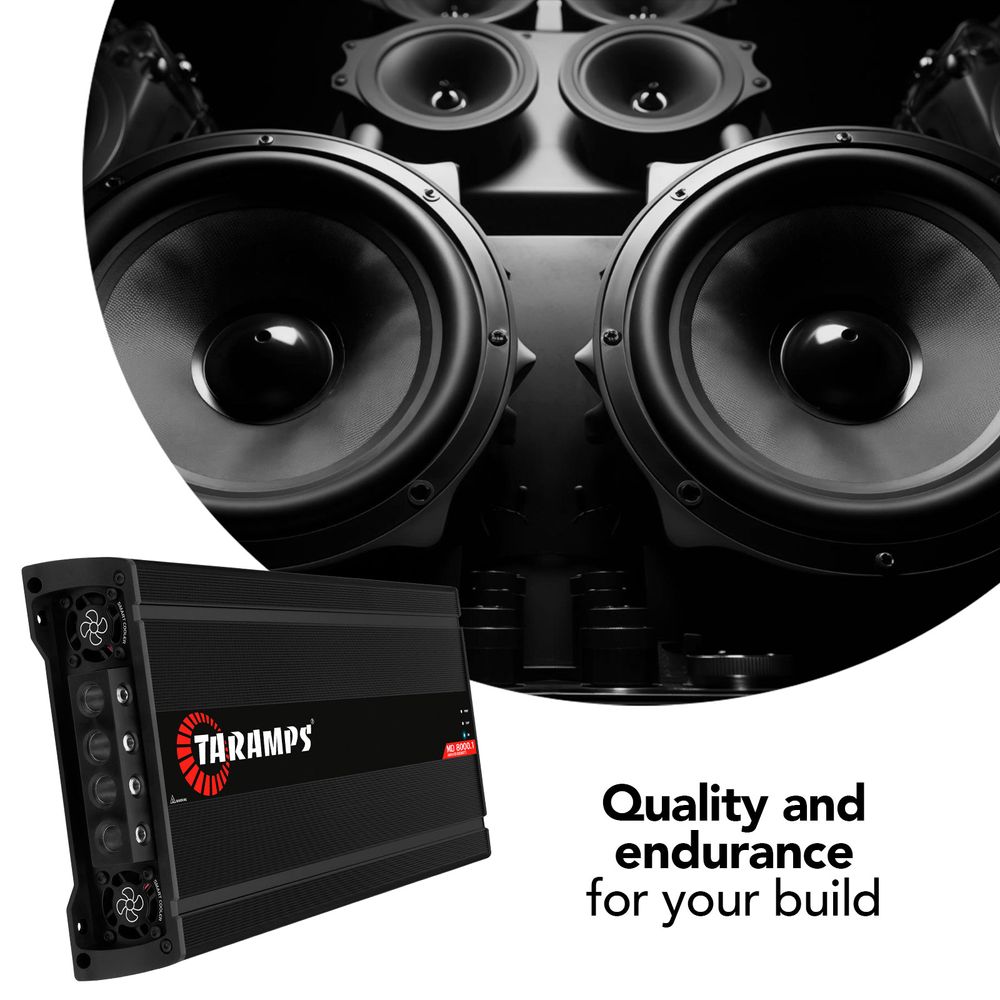 MD 8000.1 Amplifier Free Shipping Worldwide | Taramps Store