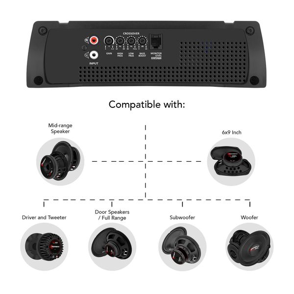 Taramps HD 3000 RGB EDITION Car Audio Amplifier