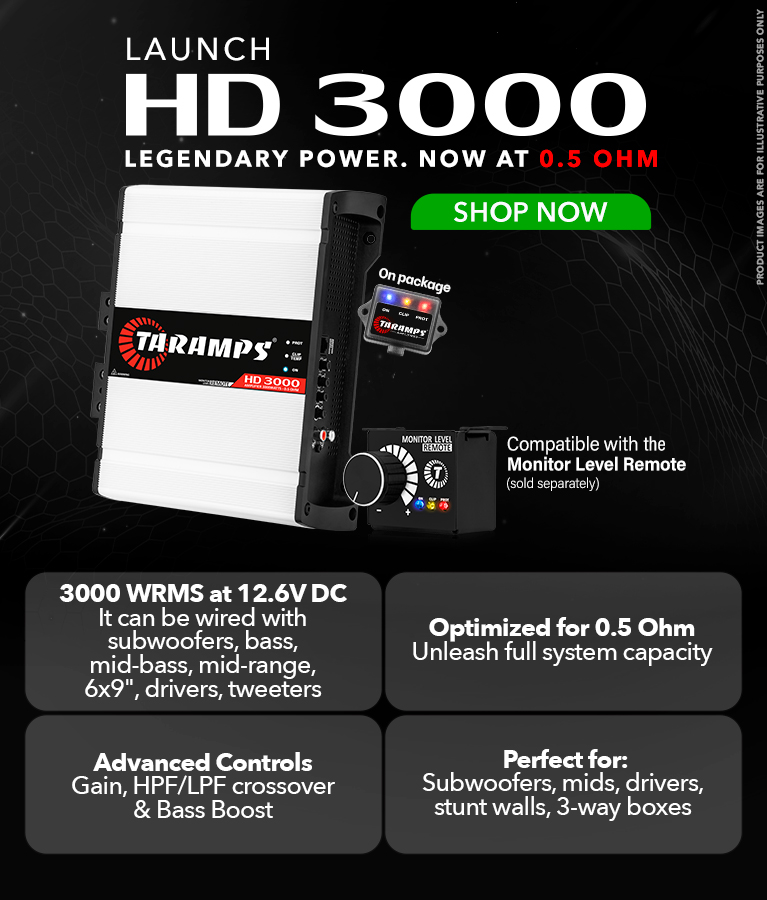 HD 3000 WHITE 0.5 OHMS