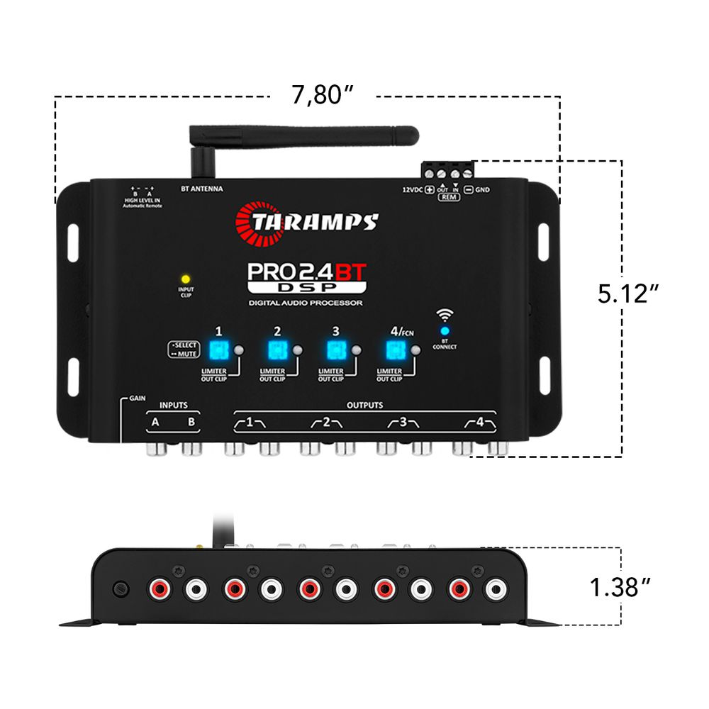 Processor Pro 2.4BT Free Shipping Worldwide| Taramps Store