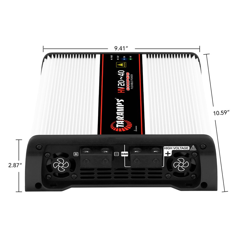 Taramps HV 20–40 CHIPEO High Voltage Monoblock Amplifier - Taramps